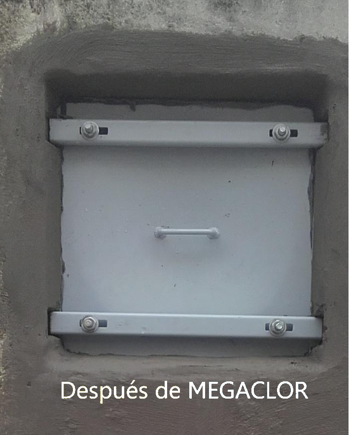 Tapa de tanque nueva instalada por Megaclor